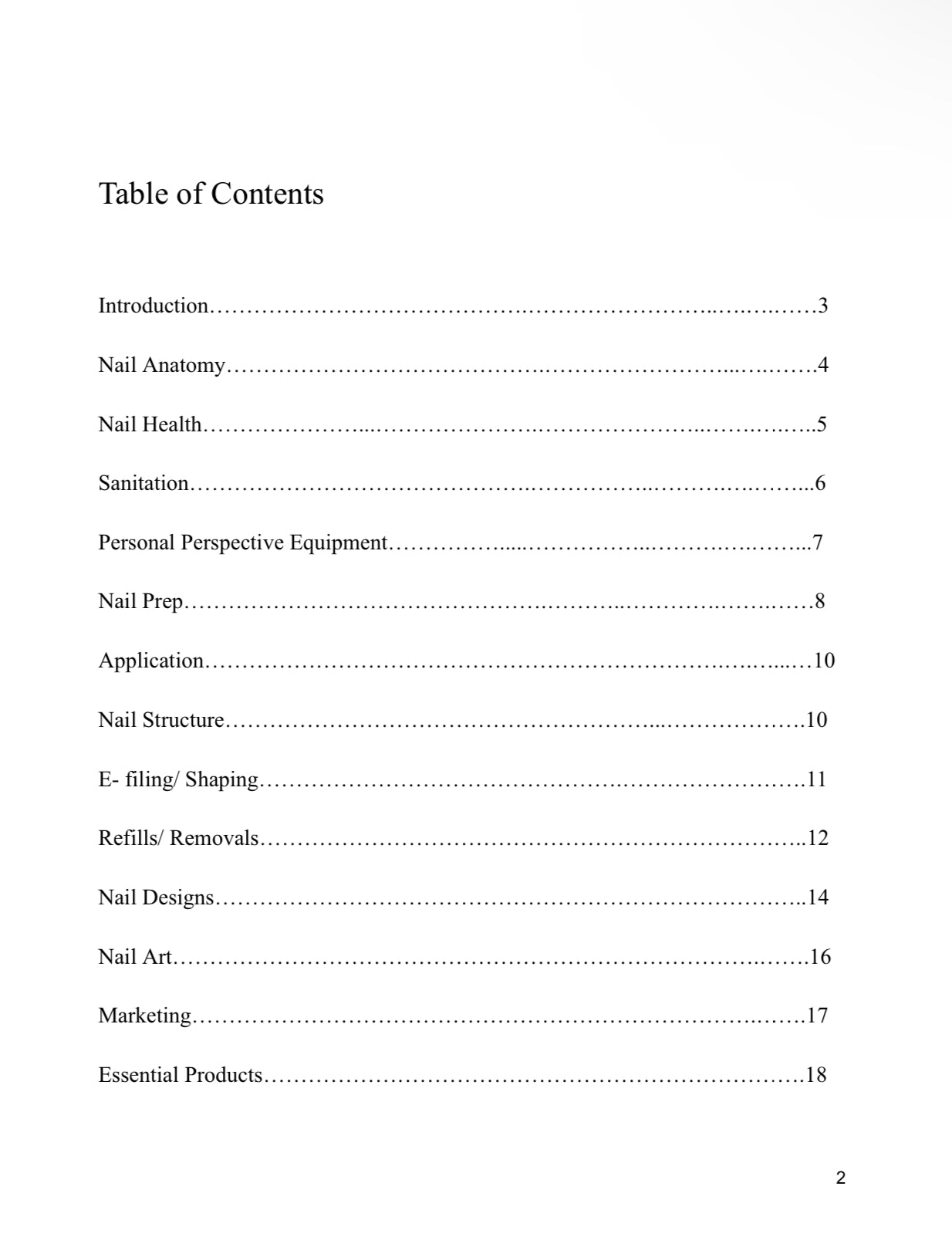 Acrylic Nails E-Book